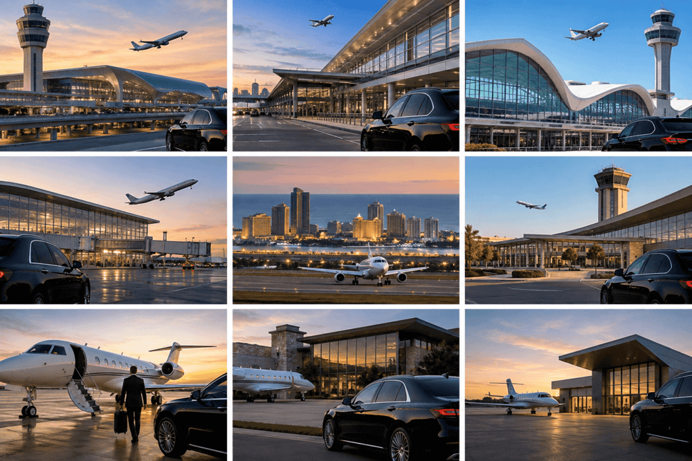 Reliable Service to Major Area Airports | Airport Transportation in New Jersey | Arrow Limousine